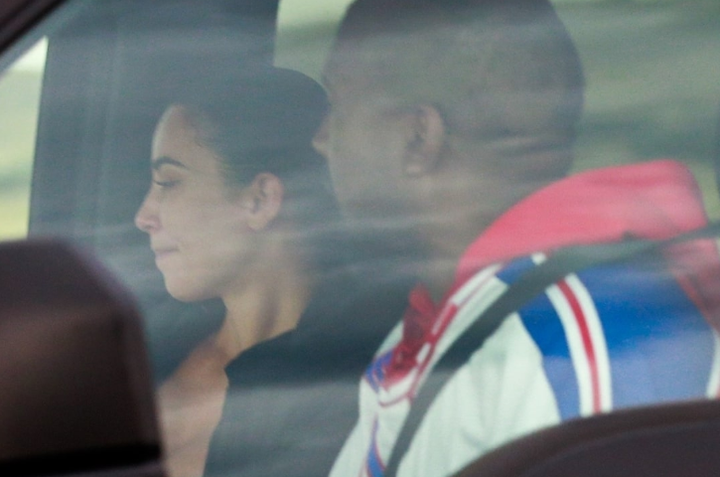 Kim Kardashian breaks down in tears as she reunites with Kanye West in Wyoming for marriage crisis talks (photos)