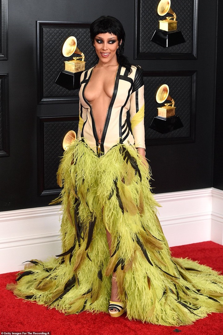 Check out stunning red carpet photos from the 63rd Grammy Awards