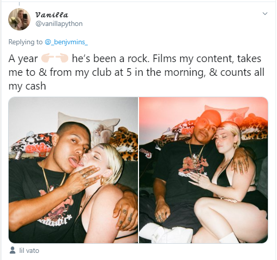 Sex workers in serious relationships show off their partners and reveal how long they