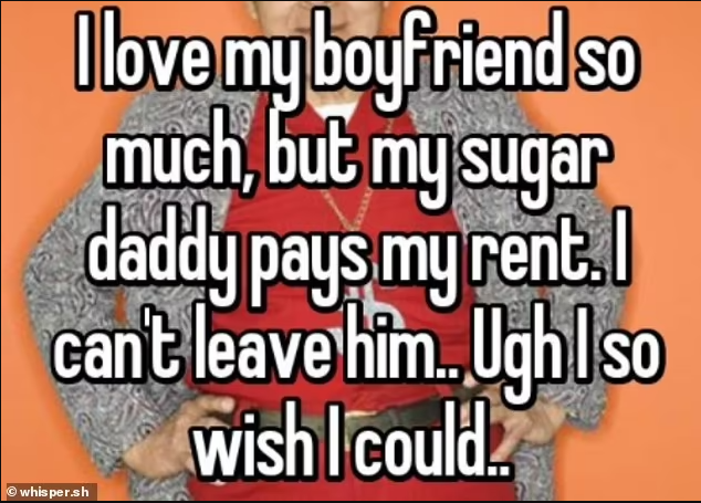 "My sugar daddy pays me $5000 a month to have sex with me