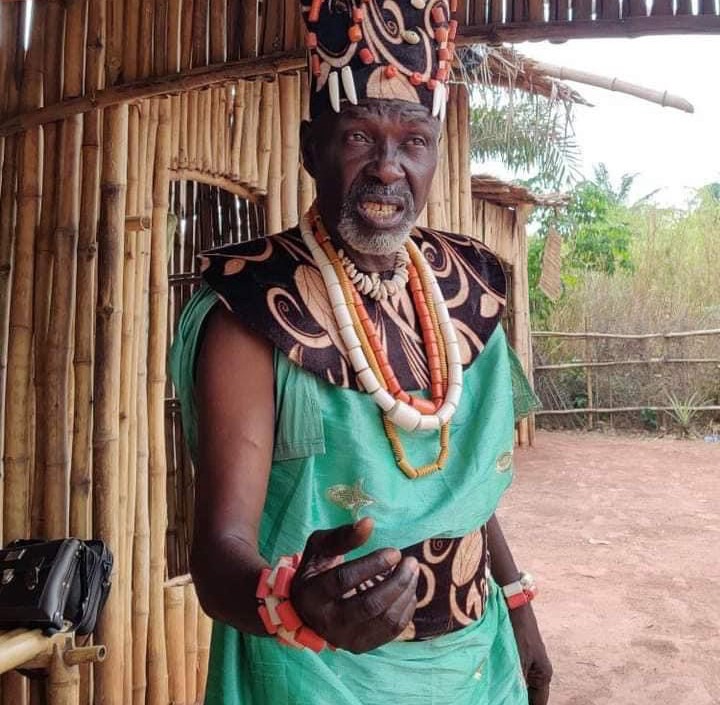 Late Augustine Ekwelum in royal apparel