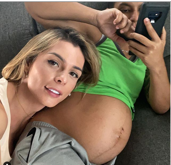 Colombian transgender model shares photo of her husband