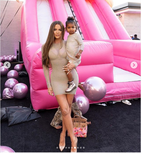 Reality star, Khloe Kardashian shares photos from her 36th birthday party