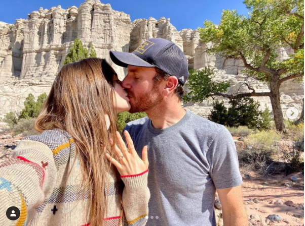 Actress, Lily Collins and film director Charlie McDowell are engaged (Photos)