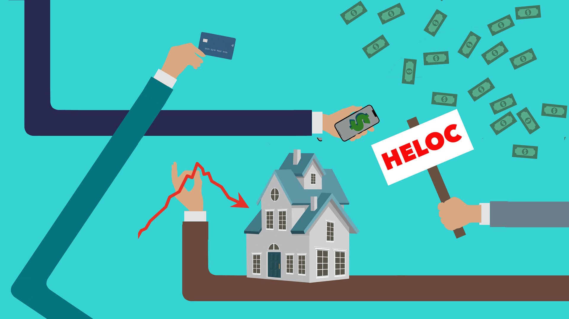 Lenders denied 33.86% of HELOC applications in the second quarter of 2026, according to HMDA data, compared with about 16.3% of first mortgage applications— and unlike a first mortgage, a home equity line has no government-backed option with looser requ...