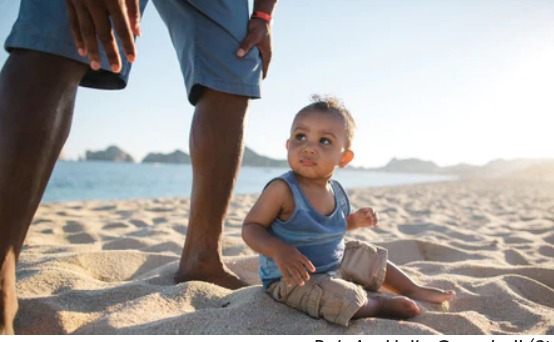 Sands eating in children