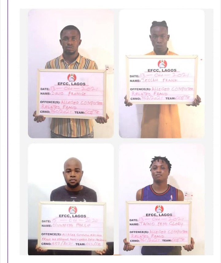 27 suspected internet fraudsters arrested in Lagos (photos)