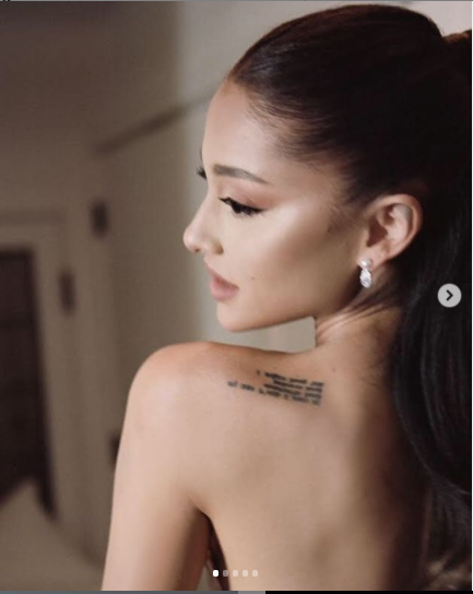 Singer, Ariana Grande shares first photos from her wedding to Dalton Gomez