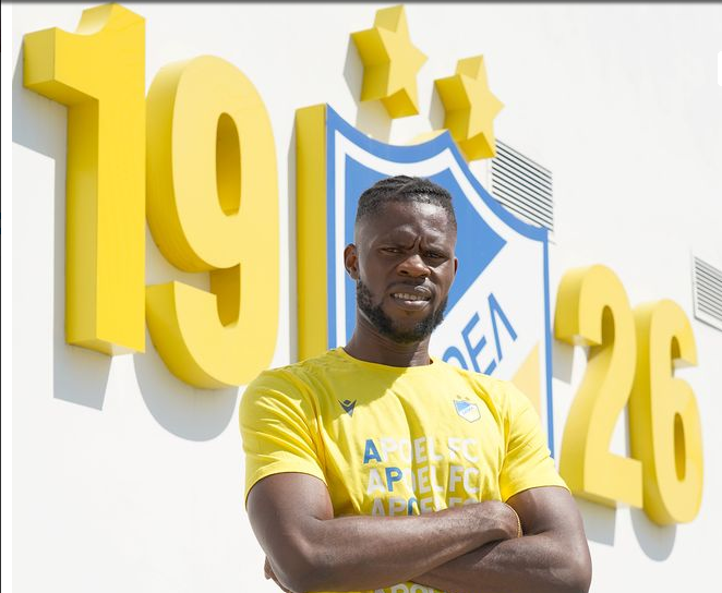 ?Super Eagles goalkeeper, Francis Uzoho joins Cypriot side Apoel Nicosia on a three-year deal (Photos)