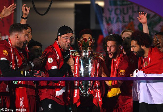 Liverpool lifts Premier League trophy after thrashing Chelsea 5 - 3 at Anfield (Photos)