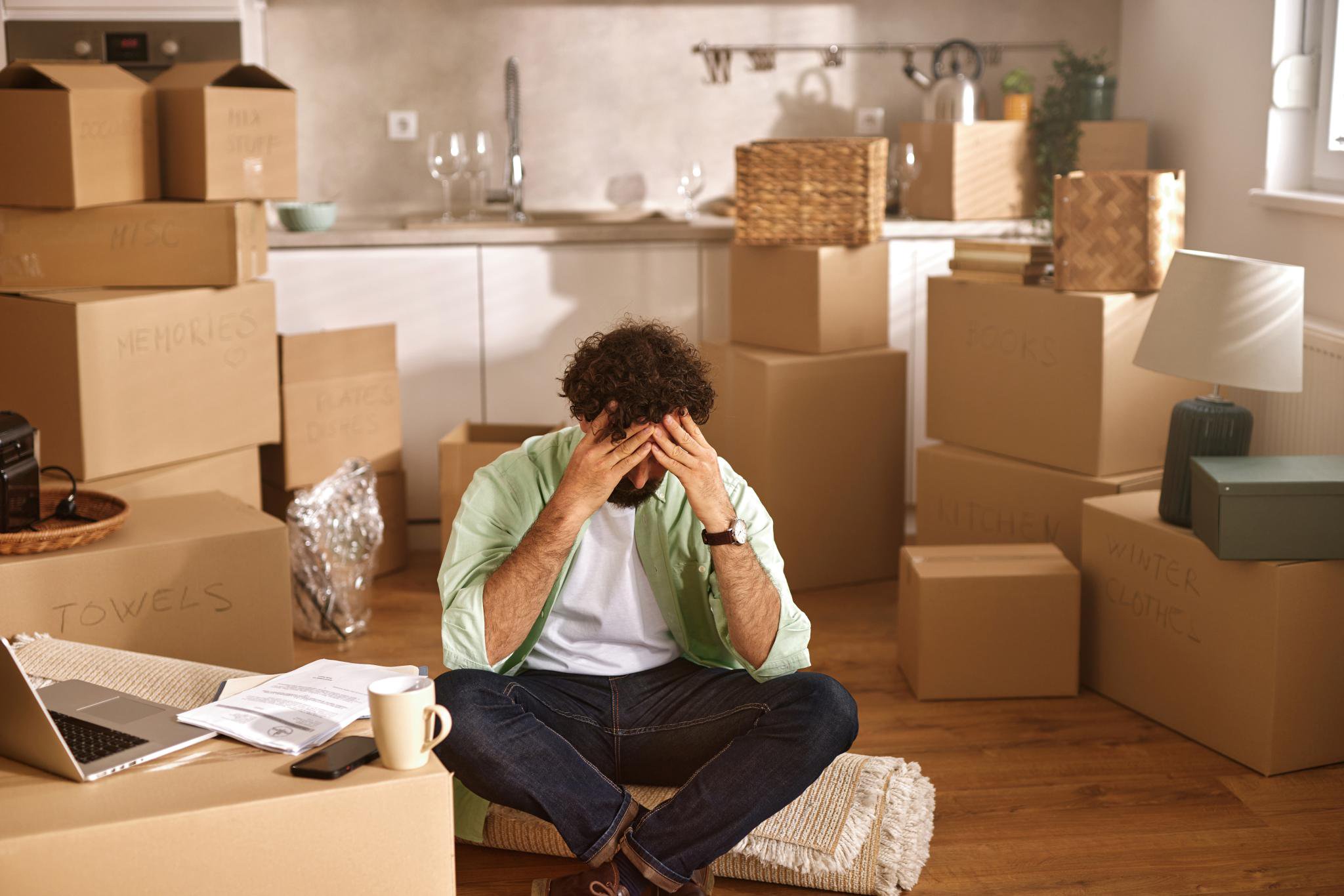 First-time buyers were nearly twice as likely to shed tears as repeat buyers.