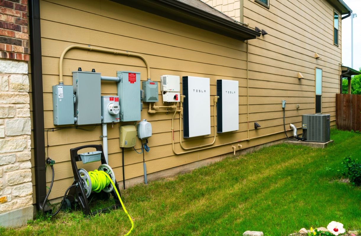 Tesla Powerwalls.