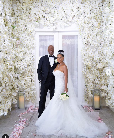 Basketball Wives? star, CeCe Gutierrez marries LA Lakers great Byron Scott in live-streamed ceremony (photos)