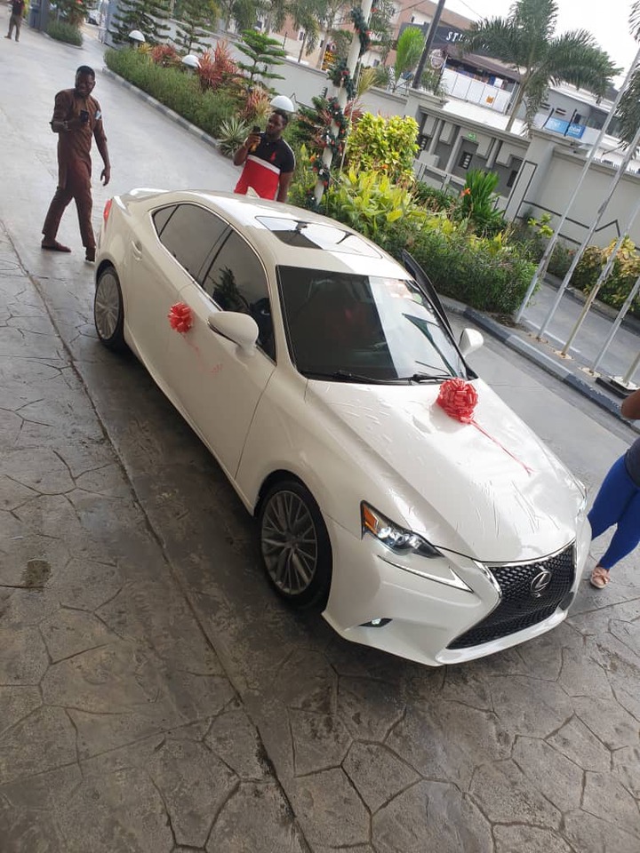 Korede Bello surprises his manager of 10-years with a brand new car to celebrate his birthday (Photos)