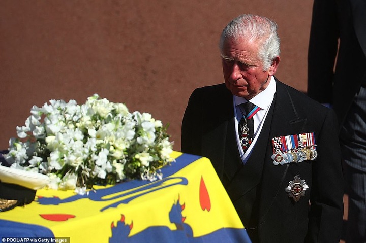 Prince Philip's funeral at St George's Chapel