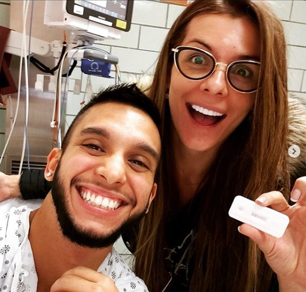 Colombian transgender model shares photo of her husband