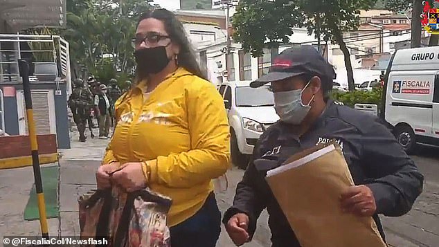 Colombian drug cartel accused of giving women breast implants made of liquid cocaine before sending them to Europe is raided by police (photos)