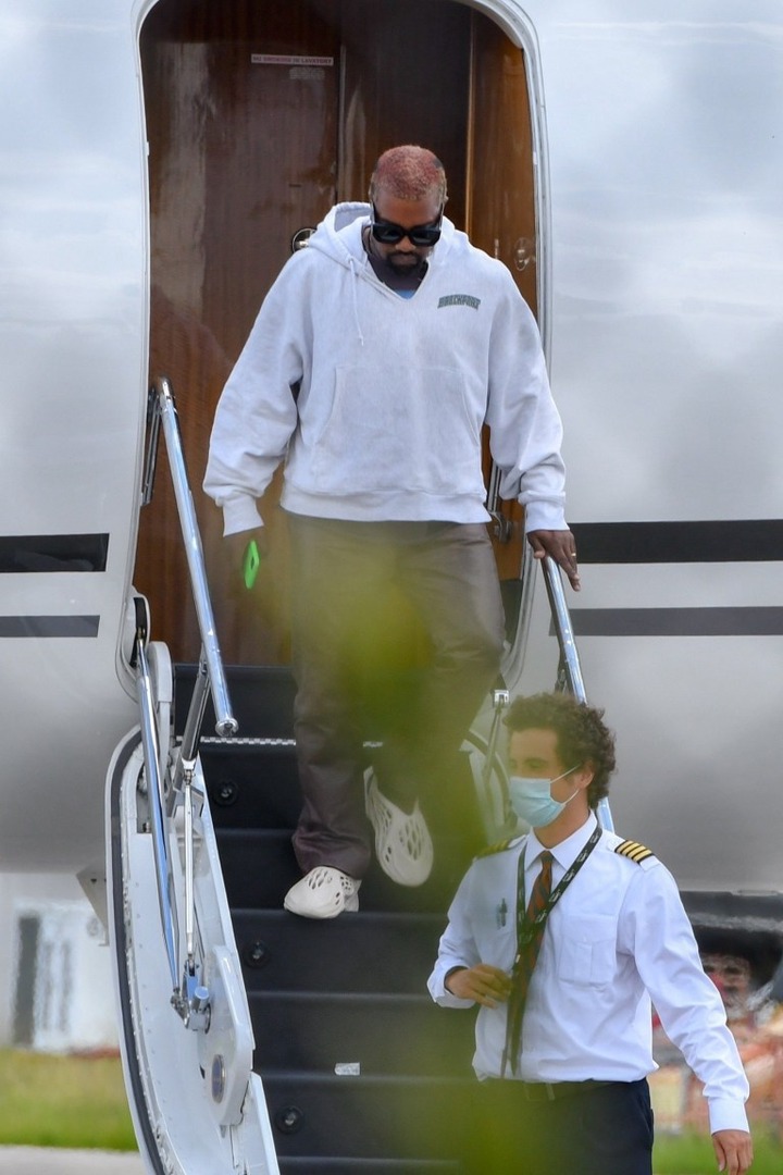 Kim Kardashian and Kanye West land in Miami after ?make or break? trip in the Dominican Republic (photos)