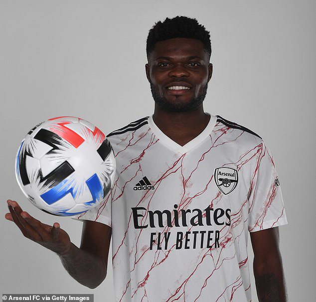 ?Arsenal unveil new signing Thomas Partey after his ?45m move from Atletico Madrid (photos)