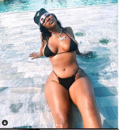 Check out 20 hot photos of Mya Yafai, the model Davido was spotted holding hands with in St.Maarten