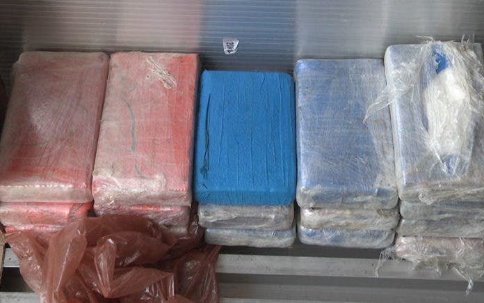 NDLEA arrest two men with 16.65kg of cocaine concealed in children duvet at Lagos Airport (Photos)