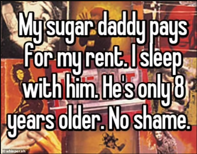 My Sugar Daddy Pays Me 5000 A Month To Have Sex With Me Women Who