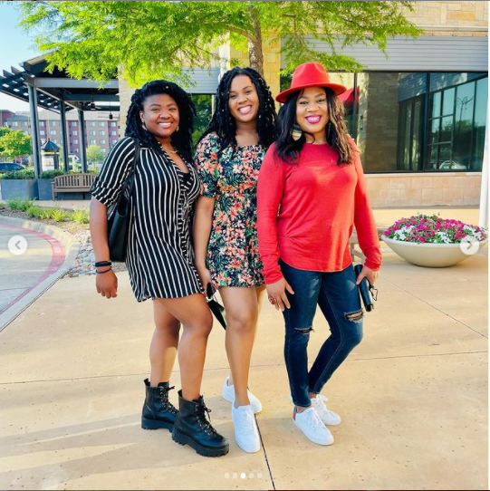 Actress Stella Damasus shares lovely photos with her grown-up daughters