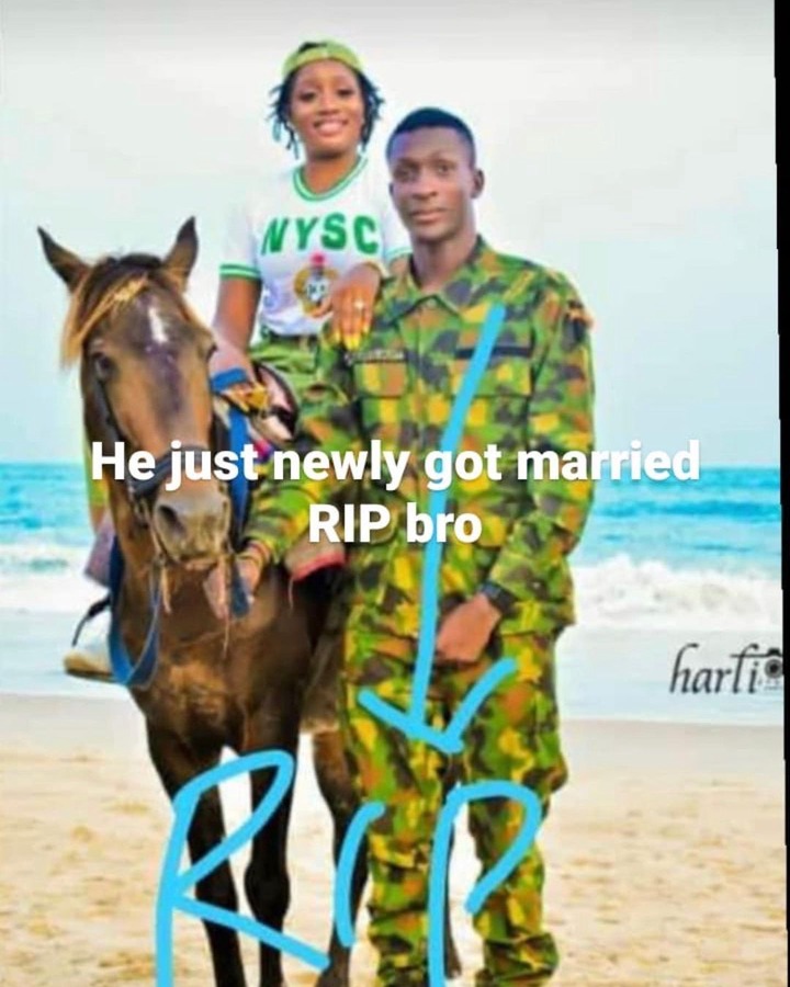 Soldier who just got married allegedly killed by the IED explosion in Borno State