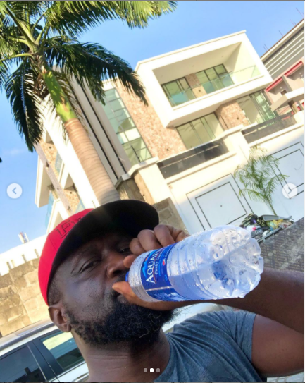 "Let?s say Xmas gift came early" - Jude Okoye shows off his newly built home in Lagos ?(Photos)