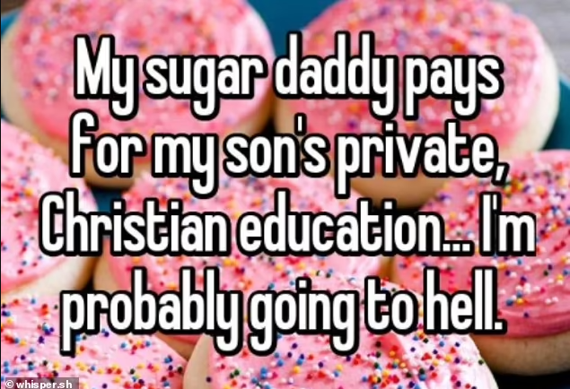 "My sugar daddy pays me $5000 a month to have sex with me