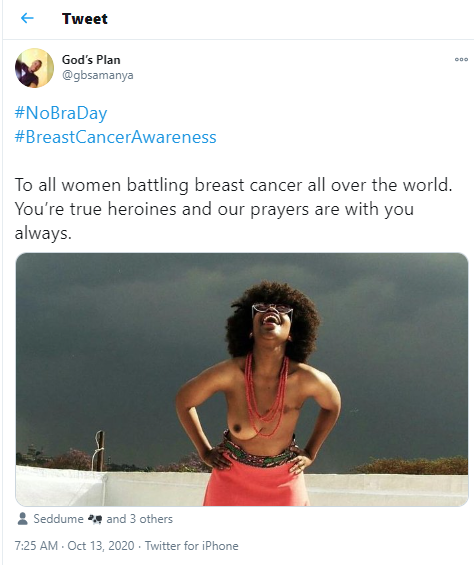 What Is No Bra Day (13th Oct) And Why Is It Trending On Social Media? -  Romance - Nigeria