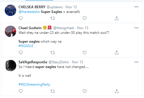 Nigerians react after Super Eagles threw away four-goal lead to draw 4-4 with Sierra Leone in AFCON qualifying match?