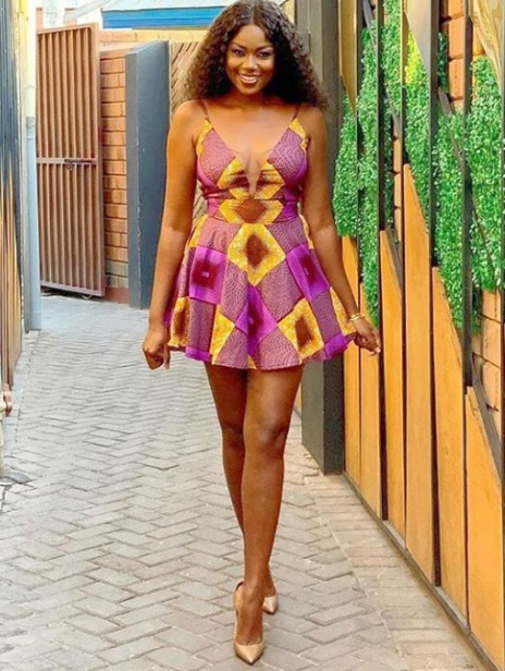 Ankara Short Dress 