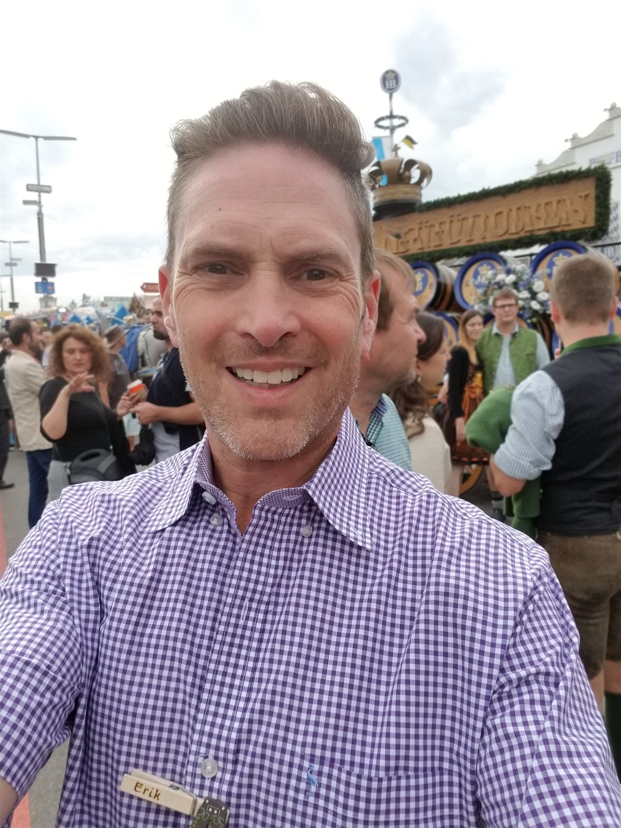 Erik at a festival.