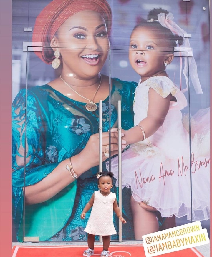 Check Out The Beautiful Photos Of Nana Ama McBrown's Daughter, Baby Maxim As She Grow (Photos)