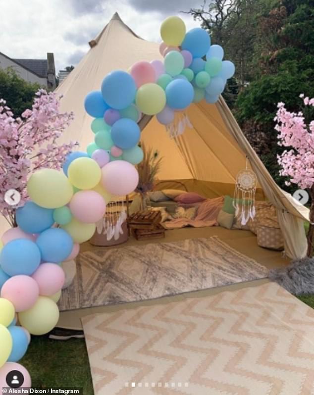 Singer, Alesha Dixon and her husband, Azuka throw lavish birthday party for their one-year-old daughter, Anaya (photos)