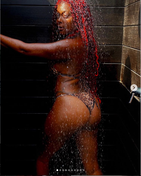 Actress, Taraji P Henson flaunts her toned body in steamy shower photoshoot 