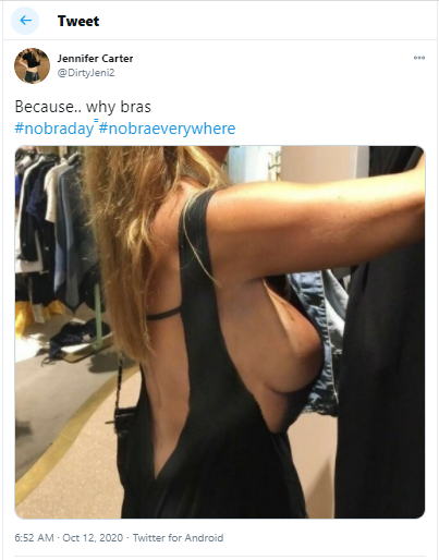 #No Bra Day: Women around the world showcase their boobs as they go bra-free (18+photos)