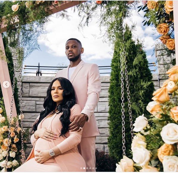 Le rappeur Fabolous et Emily Bustamante célèbrent bébé n ° 3 avec? Baby In Bloom?  douche de bébé (Photos)