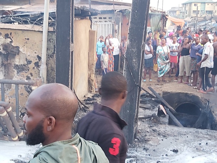 Tanker explodes in a filling station at Ajayi Road, Ogba (photos/videos)