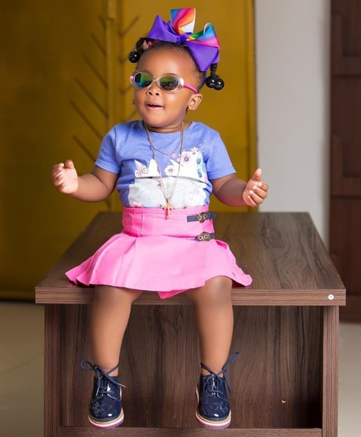 Check Out The Beautiful Photos Of Nana Ama McBrown's Daughter, Baby Maxim As She Grow (Photos)