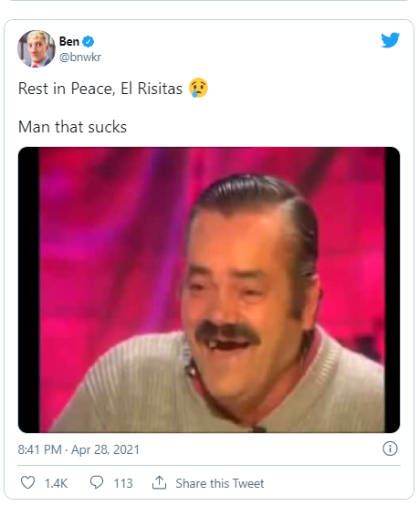 El risitas is dead R.I.P : r/TimeworksSubmissions