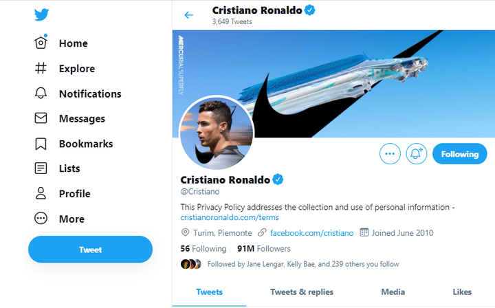 Cristiano Ronaldo reaches half a billion followers on social media as the Juventus star cements his place as one of sports most marketable brands in the world
