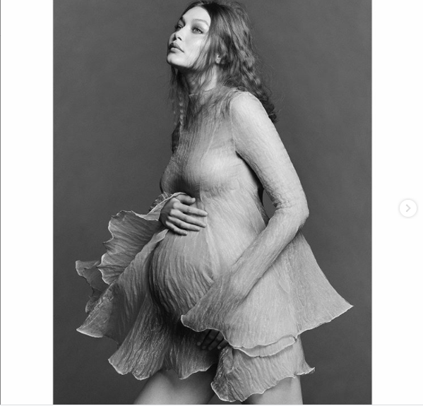 Supermodel, Gigi Hadid shares beautiful maternity photos