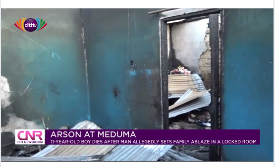 11-year-old boy burnt to death as stepfather allegedly sets house ablaze (photos)