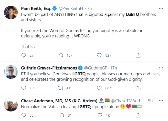  LGBTQ community react to Vatican new