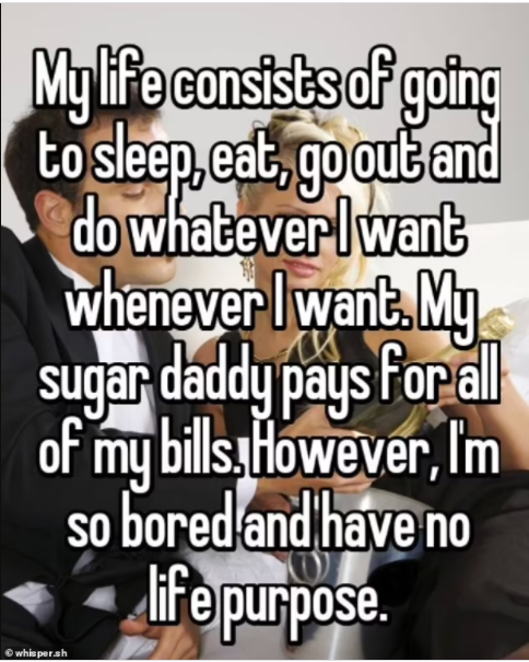 "My sugar daddy pays me $5000 a month to have sex with me