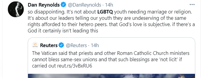  LGBTQ community react to Vatican new