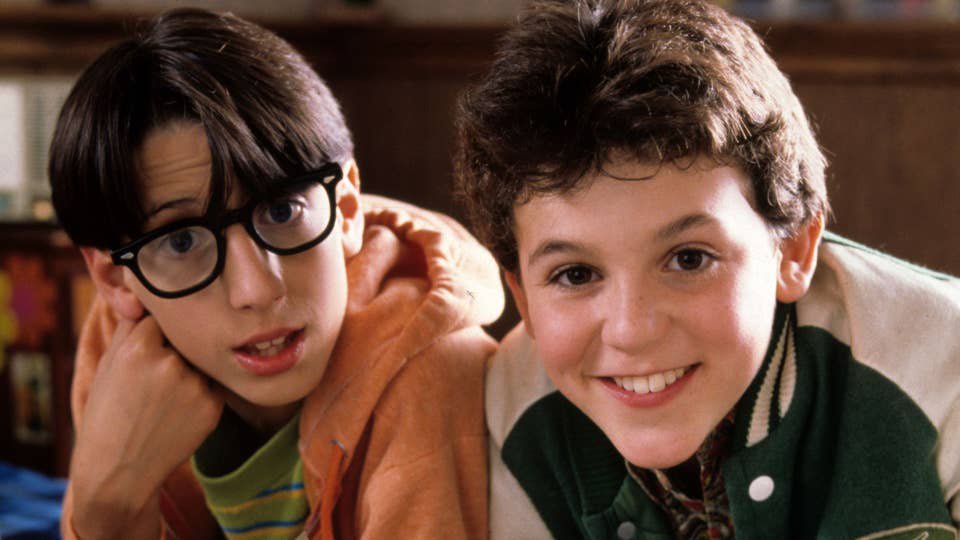 Pre-teens Paul Pfeiffer (Josh Saviano, left) and Kevin Arnold (Fred Savage)
