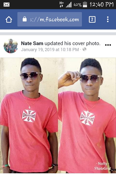 Check out Facebook Page of Kaduna Bomber Nate Samuel: Is he really a Christian?